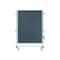 Ghent Partition Mobile 2-Sided Fabric Bulletin Board, 46"H x 34"W, Gray NEX223FFP-91 - alternate 1